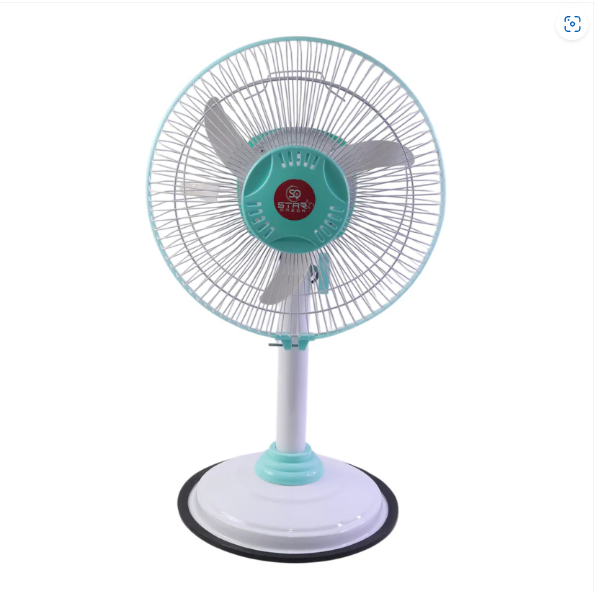12V DC Hybrid Pedestal Fan – High-Speed Cooling for Home & Office