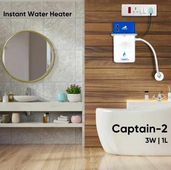 Portable 3kW Instant Water Heater – Fast Heating & Safe Use - Classy