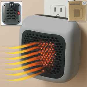 600W Wall-Mounted Room Heater – Fast Heating & Space Saving