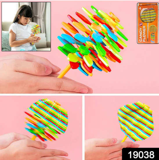 Spin Flower Candy Toy – Stress Relief & Educational Fun - Image 2