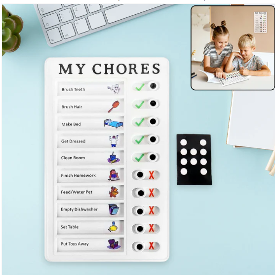 Chores Note Board – Daily Task Planner & Reminder | Foloria