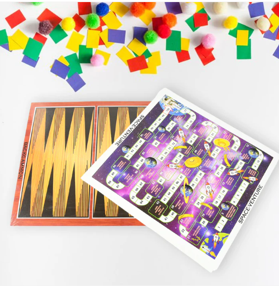 Family Board Game Set – 13-in-1 Magnetic Chess & Ludo | Dollamis - Image 3