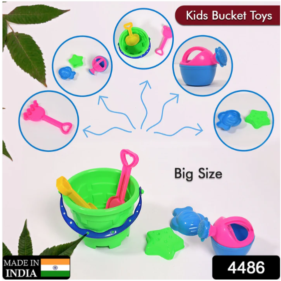 Beach Sand Castle Toy Set – 6 Pcs Kids Summer Play | Action Legion - Image 3