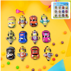 Mini Pull Back Car Toy Set – 12-Piece Vehicle Collection | Aditi