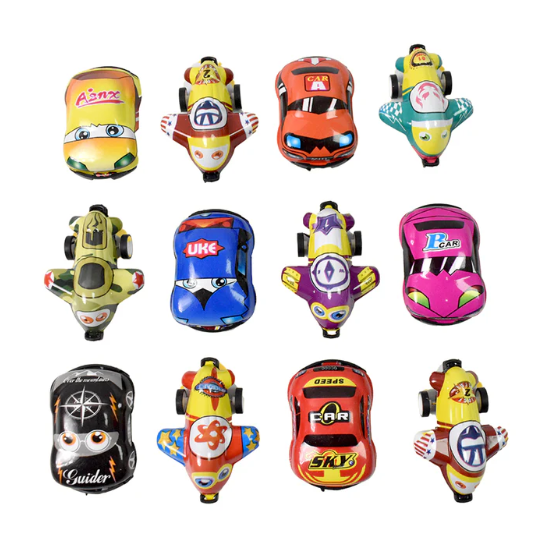 Mini Pull Back Car Toy Set – 12-Piece Vehicle Collection | Aditi - Image 4