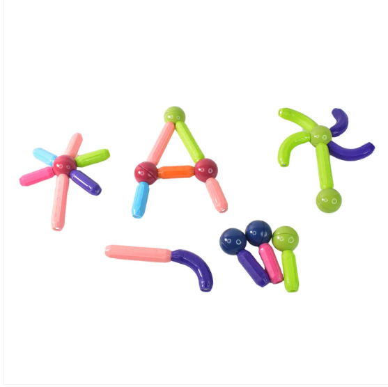 Magnetic Sticks Building Blocks – Creative STEM Toy for Kids - Image 4
