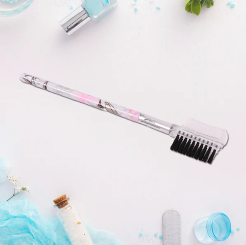 Makeup Brush Set – 5-Piece Floral Face, Eyes & Lips Kit