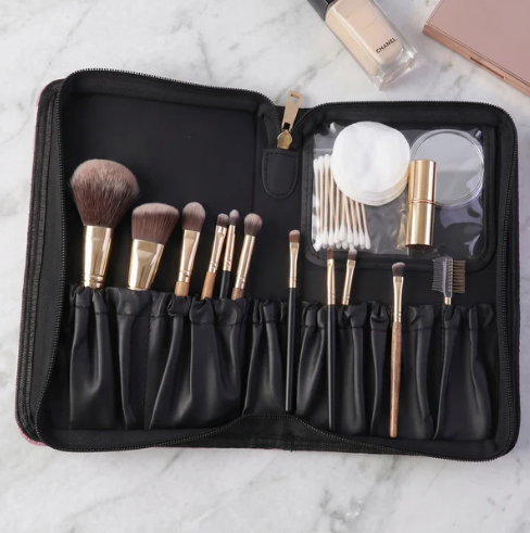 Makeup Organizer Bag – Elegant & Travel-Friendly Design