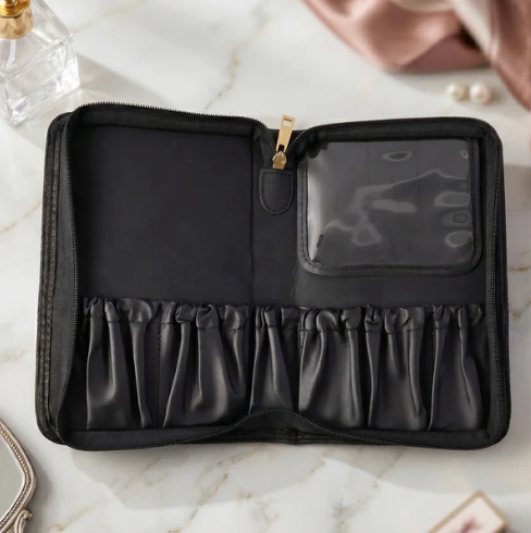 Makeup Organizer Bag – Elegant & Travel-Friendly Design