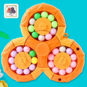 Spinny Twist Puzzle Ball Toy – Interactive 3-in-1 Brain Teaser