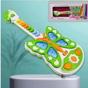 Kids Musical Guitar Toy – Light & Music, Learning Fun | Spark Tots
