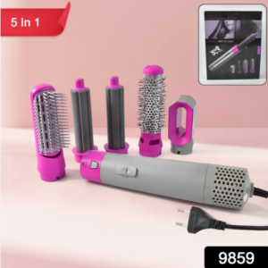 5 In 1 Hair Dryer Brush – Multifunctional Hot Air Styler with 1000W Power