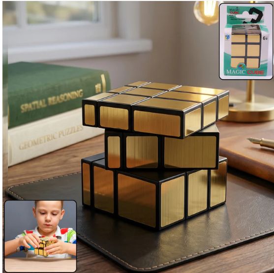 Magic Puzzle Cube – Premium Brain Teaser for Skill Development
