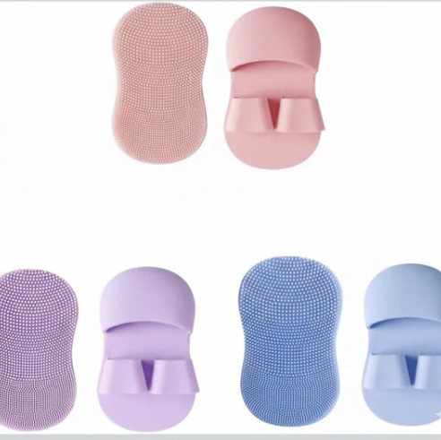 Silicone Glowpad Scrubber – Gentle Facial Exfoliation & Deep Cleanse