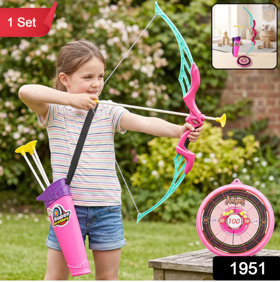 Kids Archery Set – Dhanush Baan Toy with Target & Arrows | Aditi - Image 2