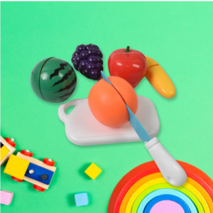 Fruit Cutting Toy Set – Sliceable Play Food for Kids | Aditi