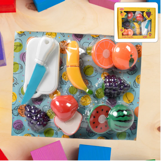 Fruit Cutting Toy Set – Sliceable Play Food for Kids | Aditi - Image 2
