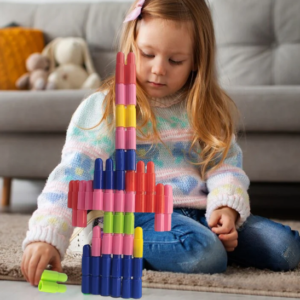 Bullet Blocks for Kids – Creative 88 Pc Building Set | Boardoria