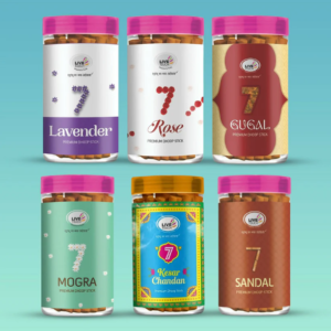 Live Touch Premium Dhoop Stick Combo – Pack of 6 Fragrances