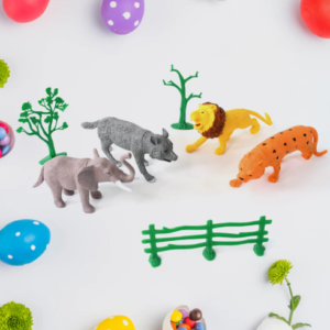 Wild Animal Toy Set for Kids – Educational Safari Play Pack