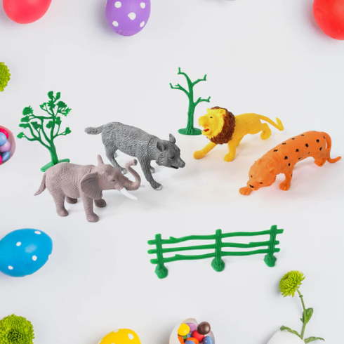 Wild Animal Toy Set for Kids – Educational Safari Play Pack
