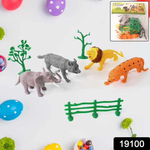 Wild Animal Toy Set for Kids – Educational Safari Play Pack