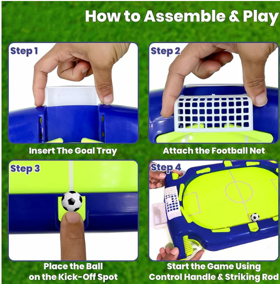 Tabletop Football Flickers Game – Interactive Indoor Soccer Fun - Image 4