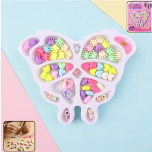 DIY Beading Jewellery Making Kit – Creative Craft Set for Kids