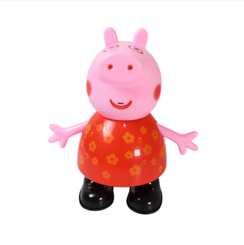 Pig Pretend Play Toy – Movable Soft Rubber Figure | Play & Move by Play & Move
