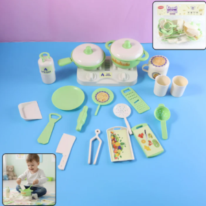 Kids Kitchen Play Set – Educational Cooking Toy for Toddlers