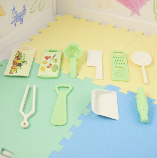 Kids Kitchen Play Set – Educational Cooking Toy for Toddlers - Image 3