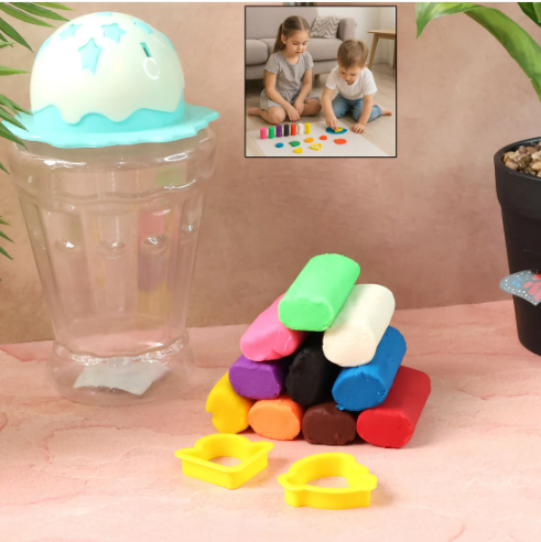 Play Dough Set for Kids – Colorful & Soft Craft Toy