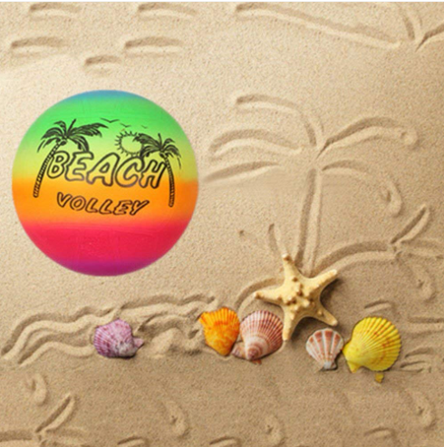 Kids Beach Ball – Soft Inflatable Volleyball | FitFuzion