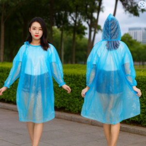 Disposable Raincoat – Monsoon Essential & Portable | DeoDap