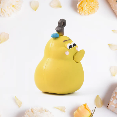 Cute Cartoon Couple Keychain Set – Soft Rubber 2-in-1 Hugging Pair