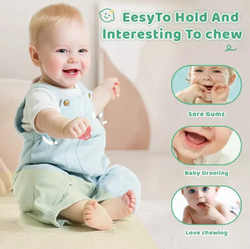 Silicone Baby Teether – Soft & BPA-Free Relief | Aditi - Image 4