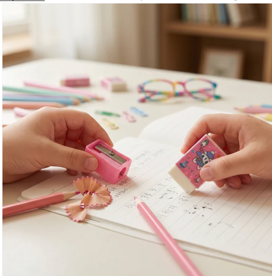 Kids 5-in-1 School Stationery Kit – Fun & Practical Learning Set - Image 3