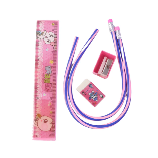 Kids 5-in-1 School Stationery Kit – Fun & Practical Learning Set - Image 4