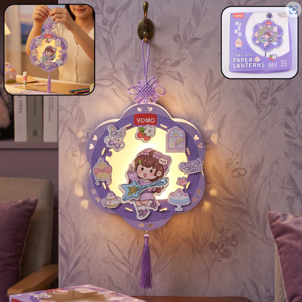 DIY Paper Lantern Craft Kit – Fun & Creative Decor for Kids