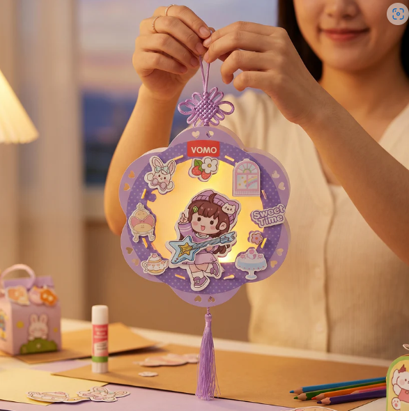DIY Paper Lantern Craft Kit – Fun & Creative Decor for Kids