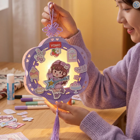 DIY Paper Lantern Craft Kit – Fun & Creative Decor for Kids