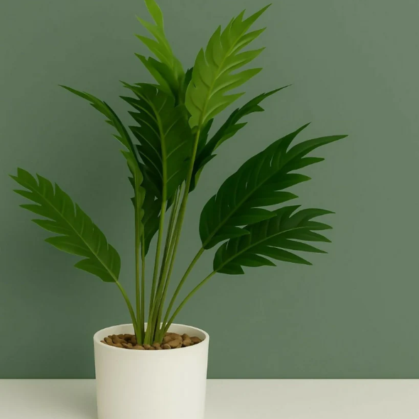 Artificial Palm Leaf Plant – Realistic Greenery for Modern Decor