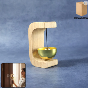 Zen Meditation Bell – Calming Sound with Wooden Stand
