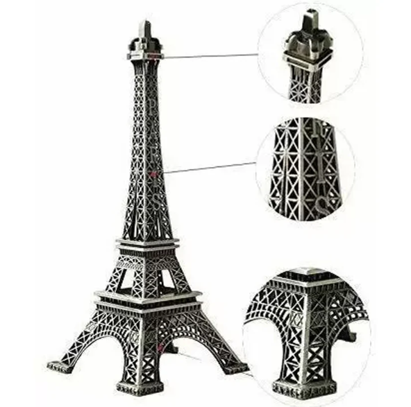 Eiffel Tower Statue – Antique Metal Paris Landmark | VoltDesk