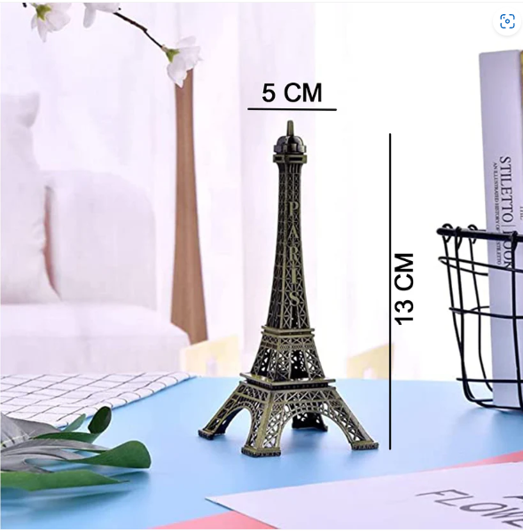 Eiffel Tower Statue – Antique Metal Paris Landmark | VoltDesk