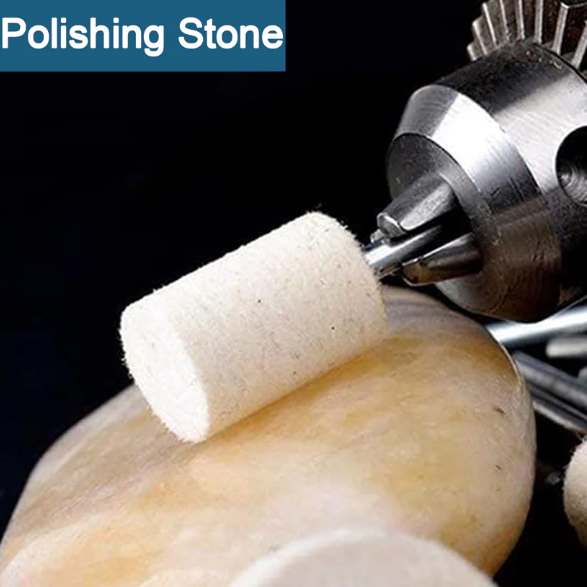 Wool Felt Polishing Wheels – 3 Pcs Rotary Tool Buffs | Wagtail