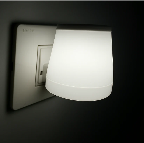 Kapoor Dani – Safe Electric Wooden Camphor Burner & Night Lamp - White