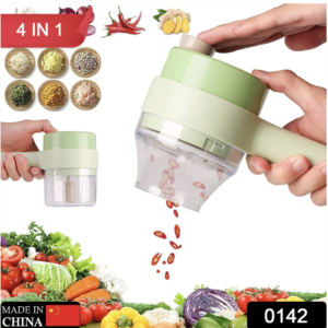 Electric Vegetable Cutter – 4-in-1 Handheld Slicer | Indo Glow