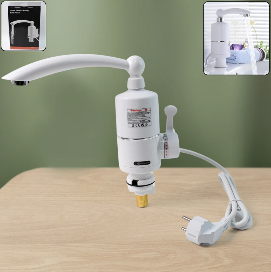 Electric Water Heater Faucet – Instant Hot Water & Safety