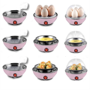Electric Egg Boiler – 1-Layer Auto Shut-Off Poacher | Indo Glow
